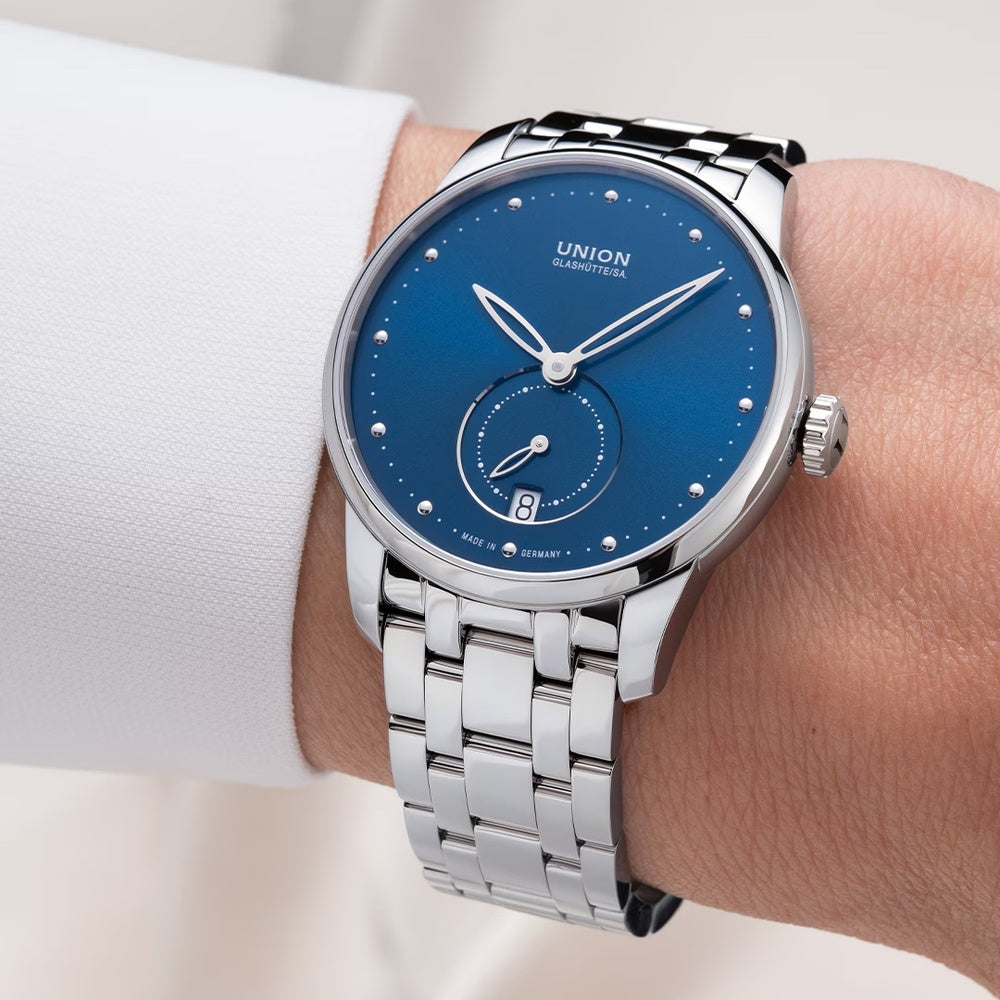 Union Glashütte Seris Kleine Sekunde D018.228.11.041.00 – Am Handgelenk