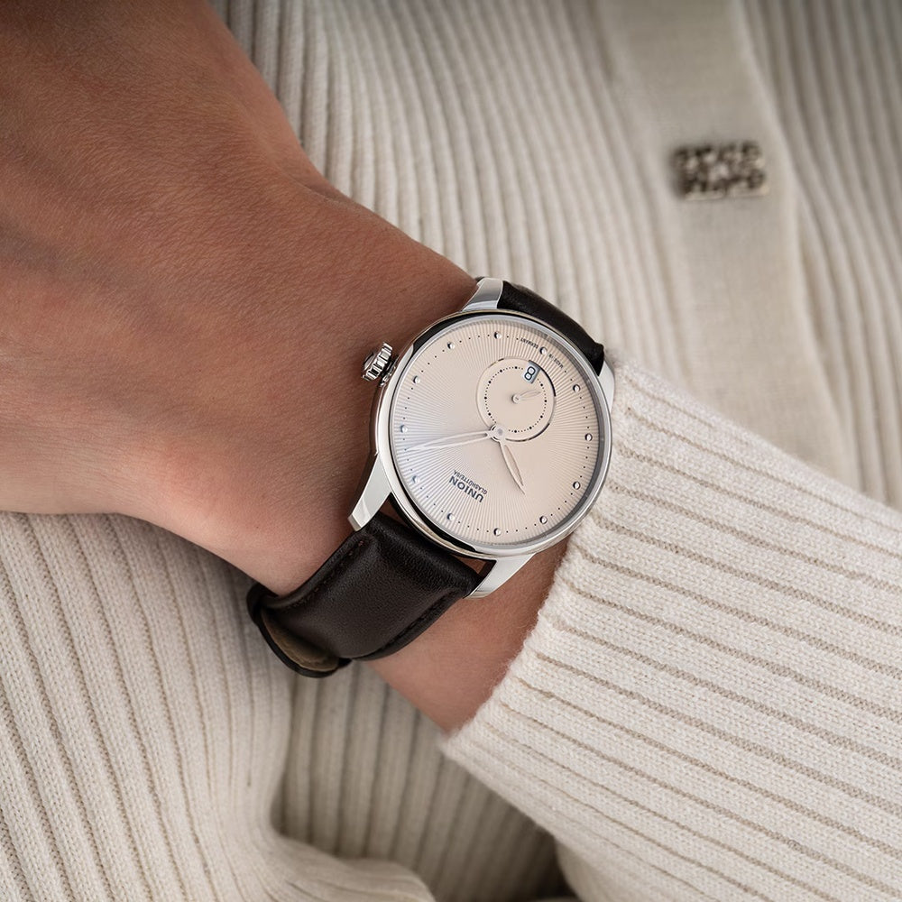 Union Glashütte Seris Kleine Sekunde D018.228.16.011.01 – Am Handgelenk