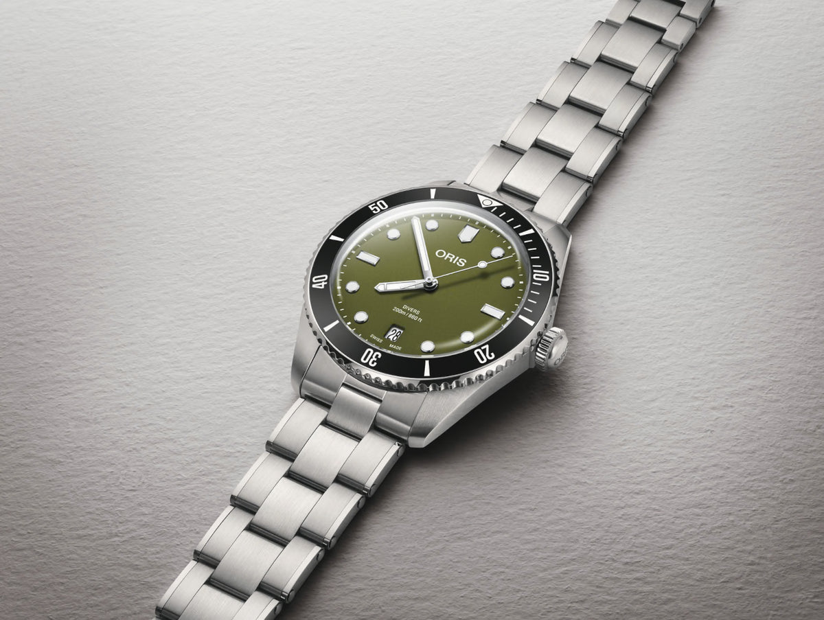 Oris Divers Date 01 733 7795 4057-Set