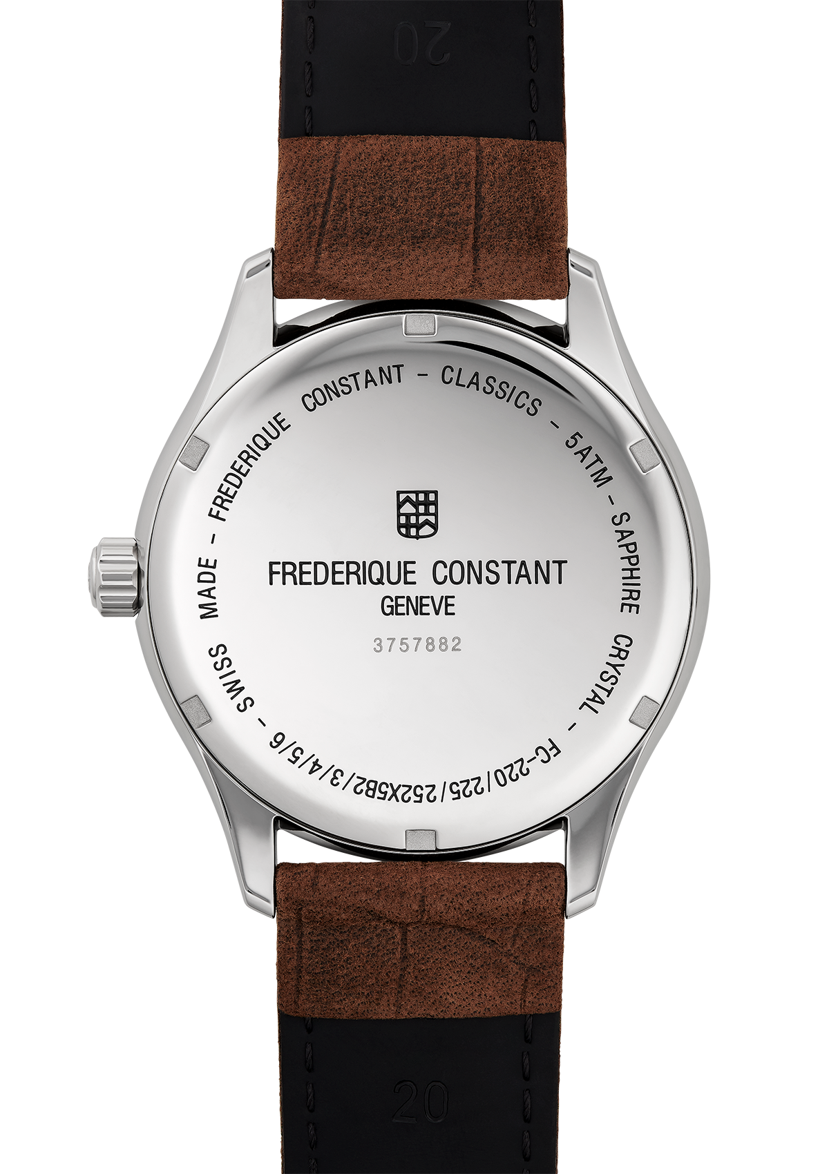 Frederique Constant FC-220DGS5B6 Rückansicht