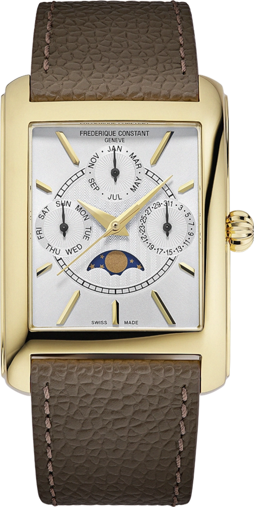 Frederique Constant Classics Carree Calendar Moonphase FC-265S4C5