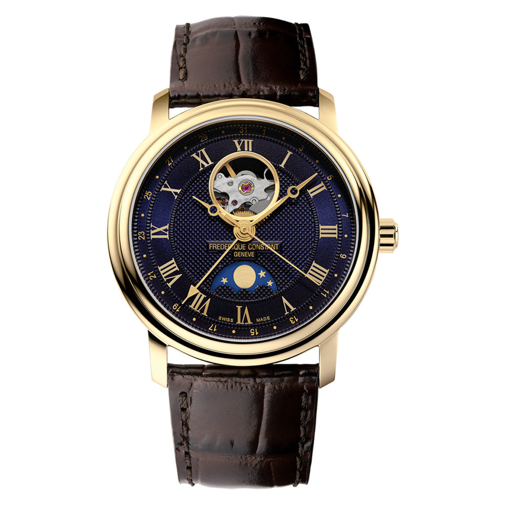 Frederique Constant FC-335MCN4P5 Vorderansicht, weißer Hintergrund