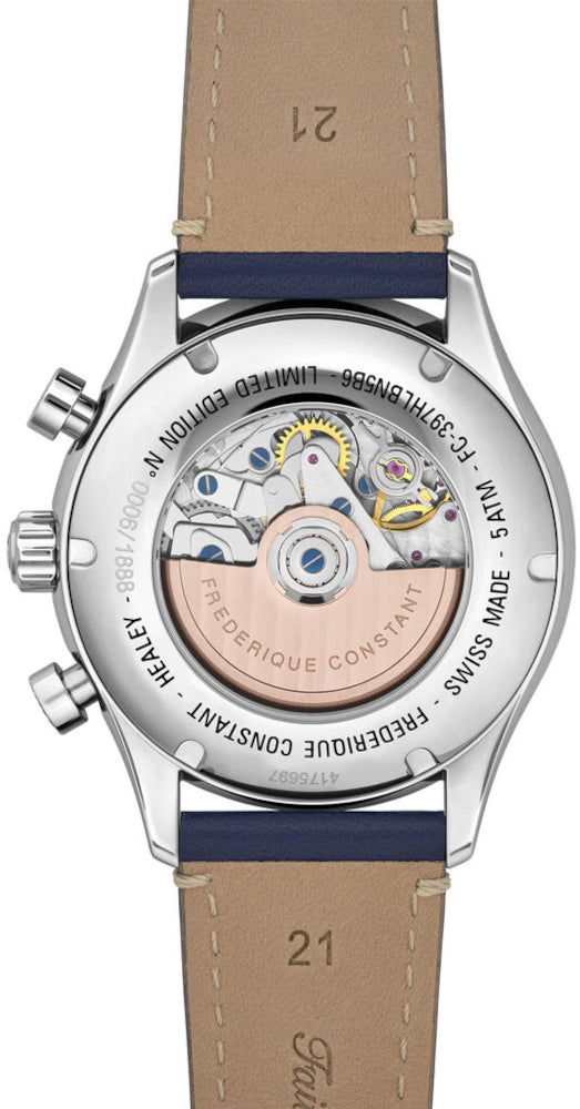 Frederique Classics Vintage Rally Healey Chronograph Automatik FC-397HLBN5B6