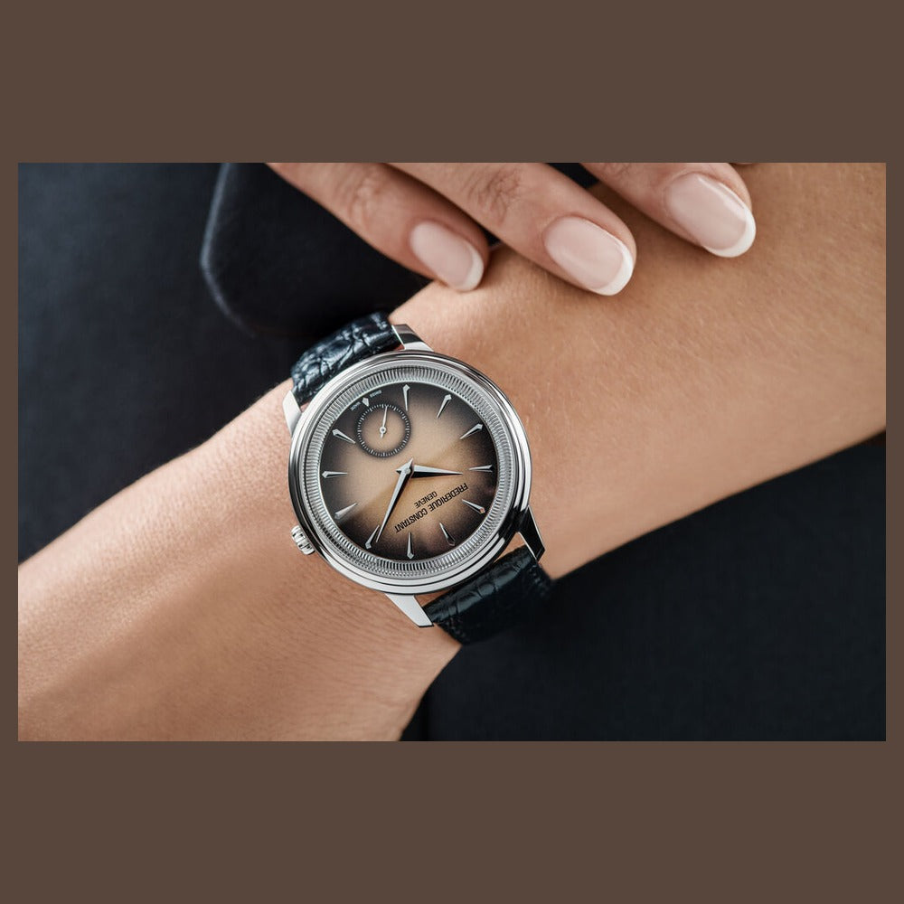 Frederique Constant Classics Moneta Handwinding FC-435BBL3S6 – am Handgelenk