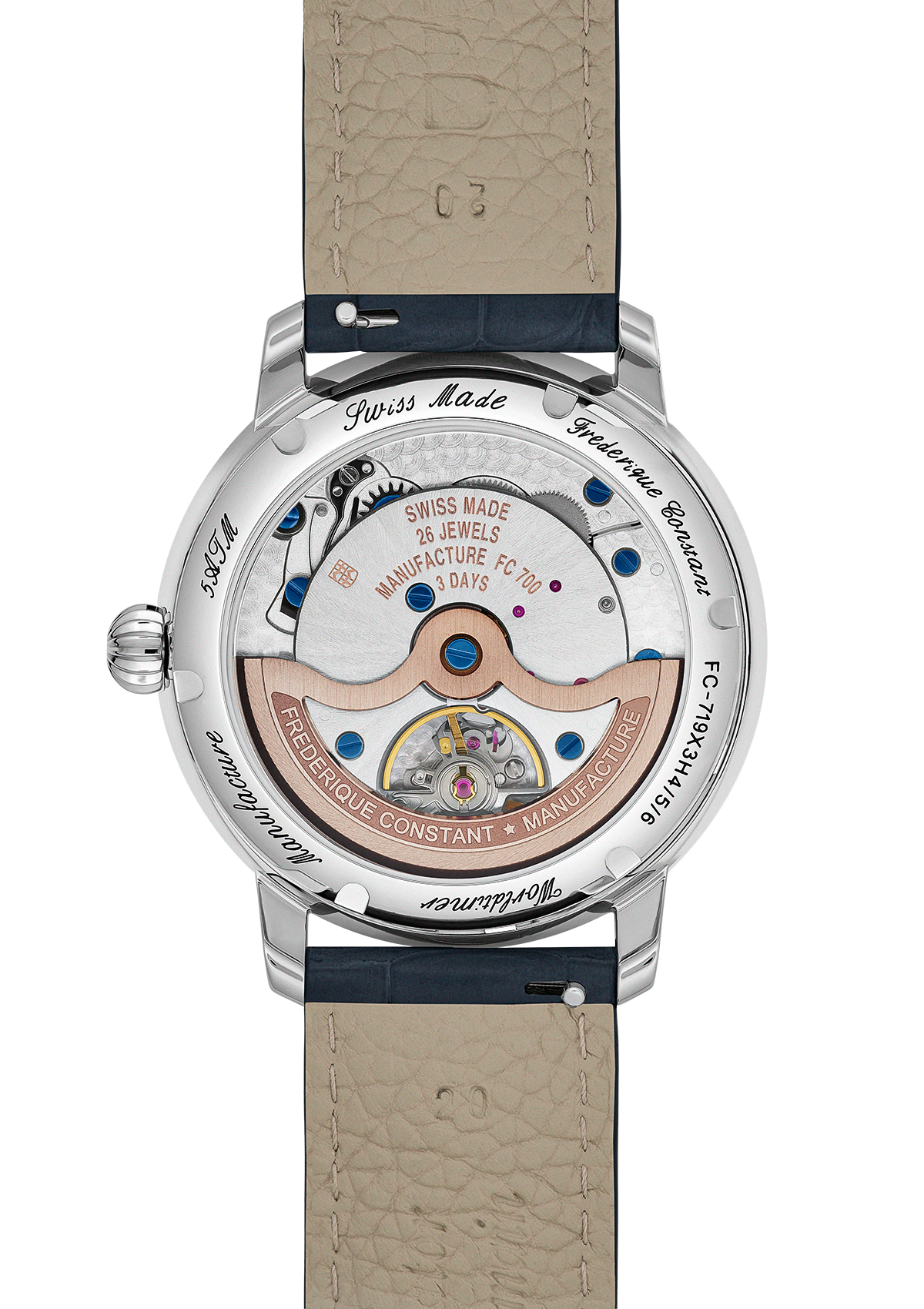 Frederique Constant Manufacture Classic Worldtimer FC-719BLW3H6