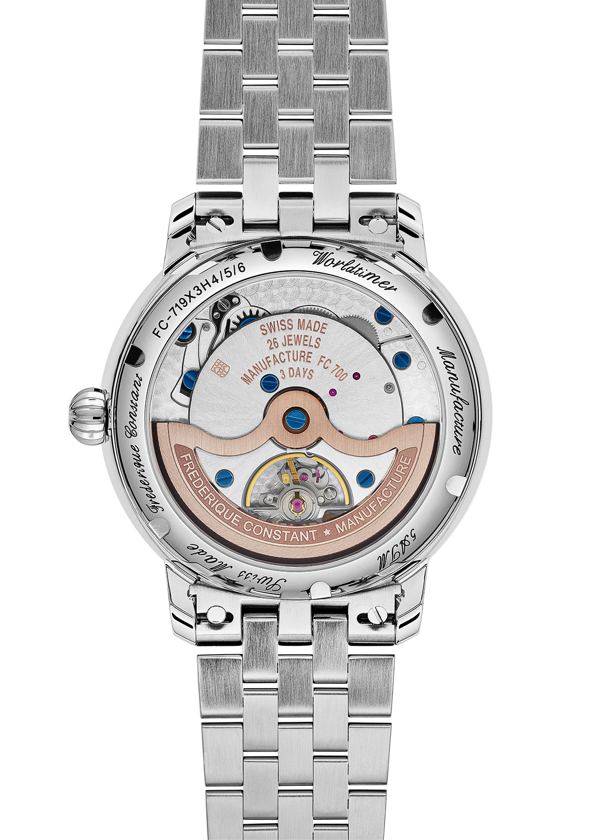 Frederique Constant Manufacture Classic Worldtimer FC-719NN3H6B