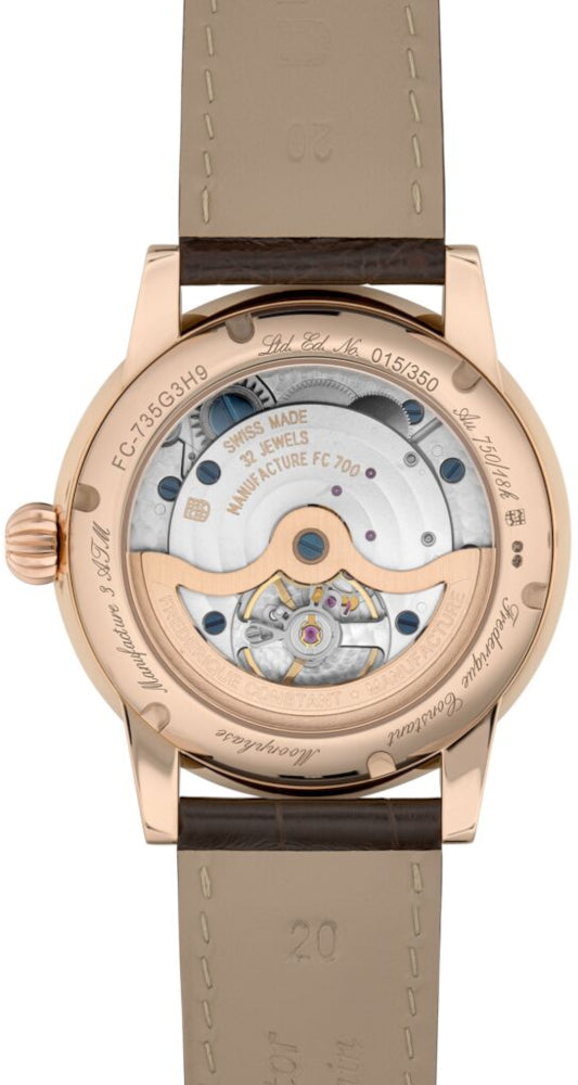 FREDERIQUE CONSTANT Manufacture Big Date Automatik Limited Edition FC-735G3H9