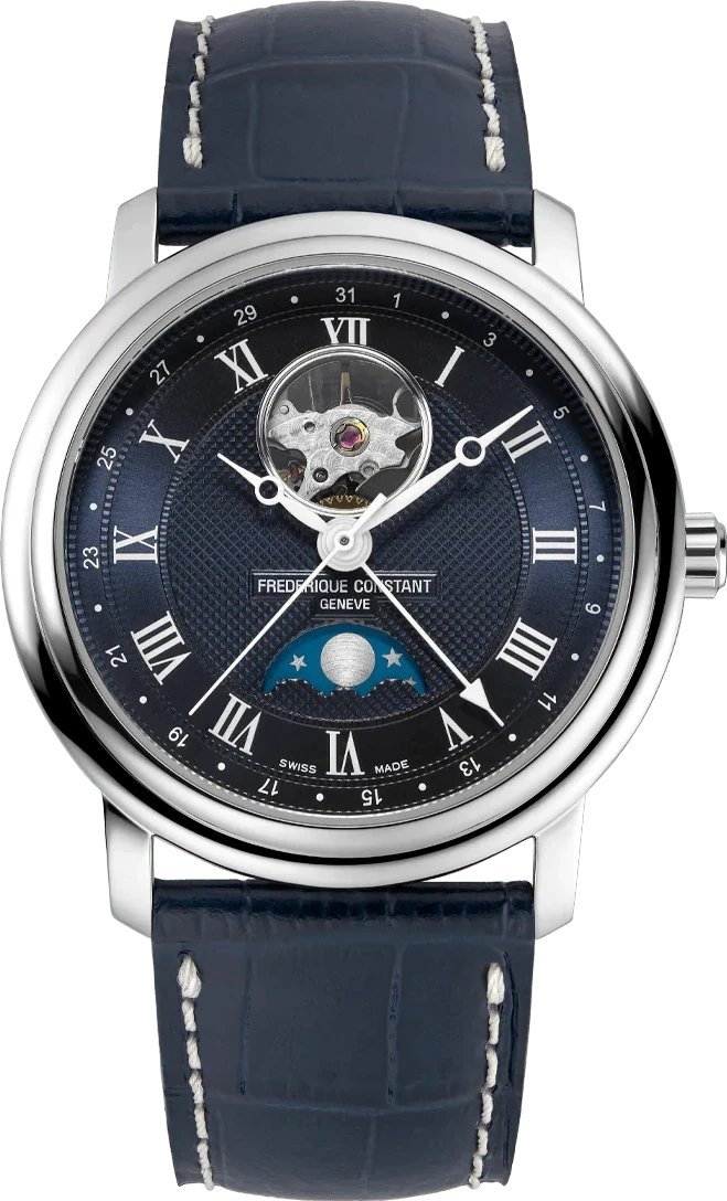 FREDERIQUE CONSTANT Classics Heart Beat Mondphase FC-335MCNW4P26 - Juwelier Steiner