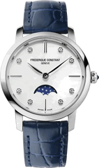 FREDERIQUE CONSTANT Slimline Ladies Moonphase FC-206MPWD1S6