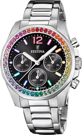 Festina Boyfriend Chronograph Rainbow F20606/3 - Juwelier Steiner
