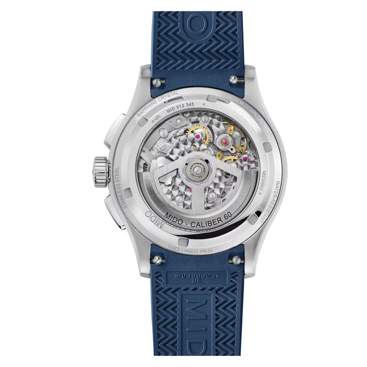 Mido Multifort Skeleton Chronograph M038.662.17.040.00