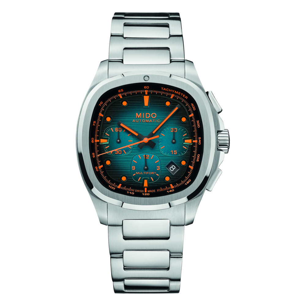 Mido Multifort TV Chronograph M049.527.11.041.01 – Frontansicht