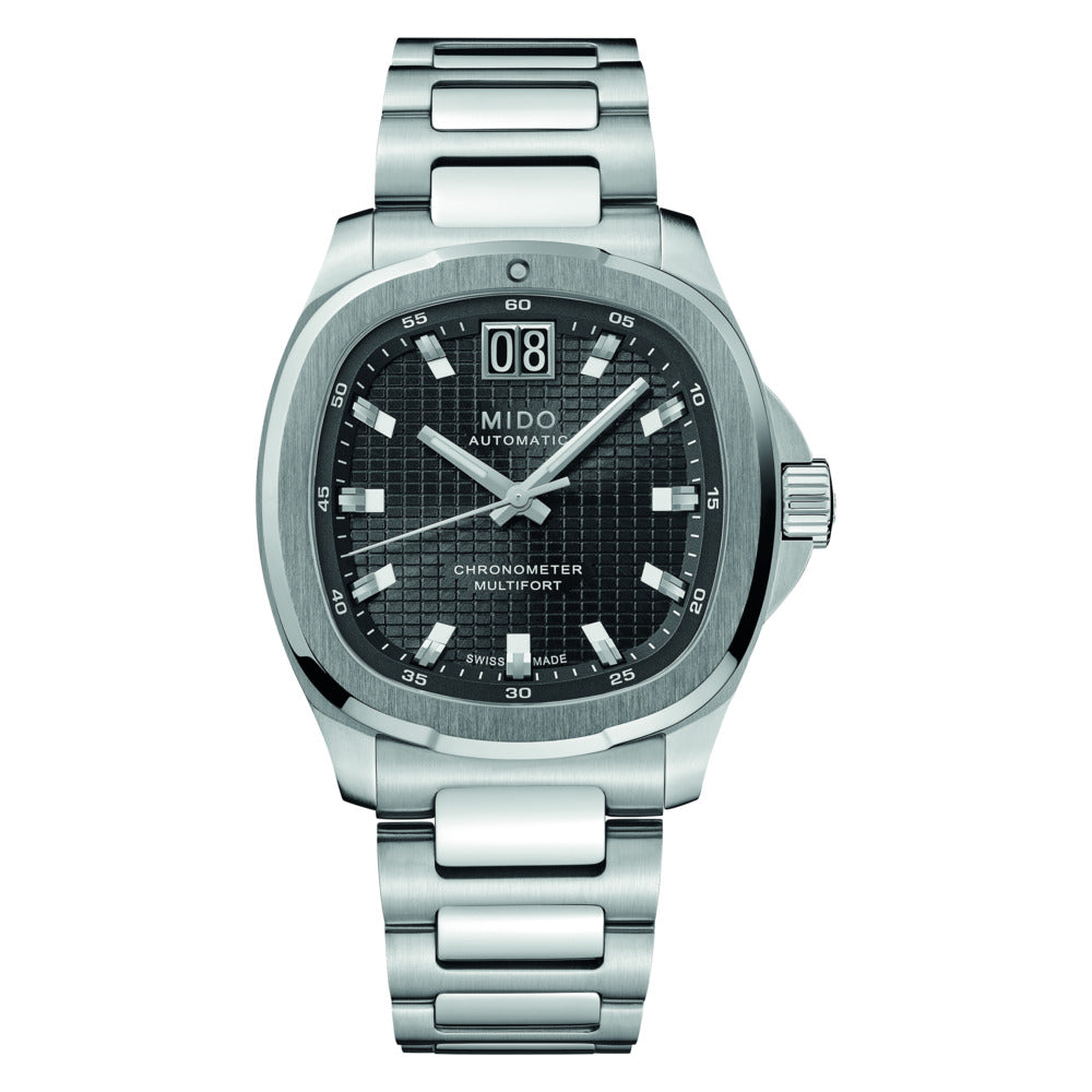 Mido Multifort TV Big Date Chronometer M049.567.11.051.00 – Frontansicht