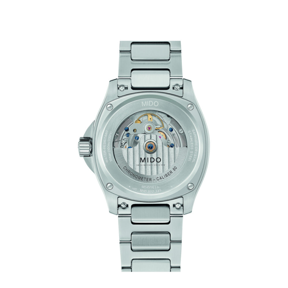 Mido Multifort TV Big Date Chronometer M049.567.11.051.00 – Rückseite