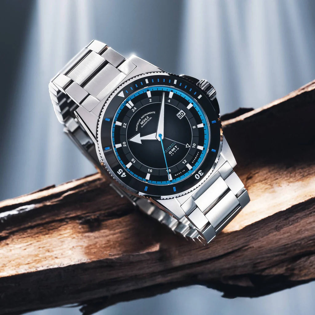 Mühle Glashütte Sportivo Travel GMT M1-52-13-MB