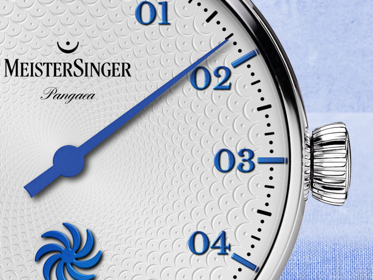 MeisterSinger Pangaea Silver – Sun Wheel | PDS901B