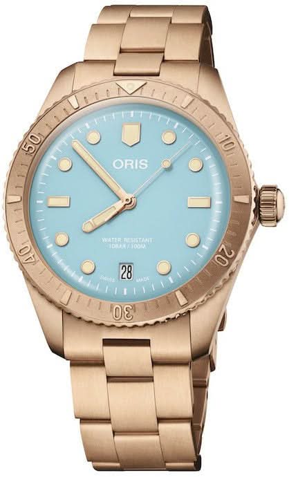 Oris Divers Sixty-Five Cotton Candy 01 733 7771 3155-07 8 19 15 - Juwelier Steiner