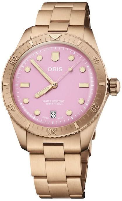 Oris Divers Sixty-Five Cotton Candy 01 733 7771 3158-07 8 19 15 - Juwelier Steiner