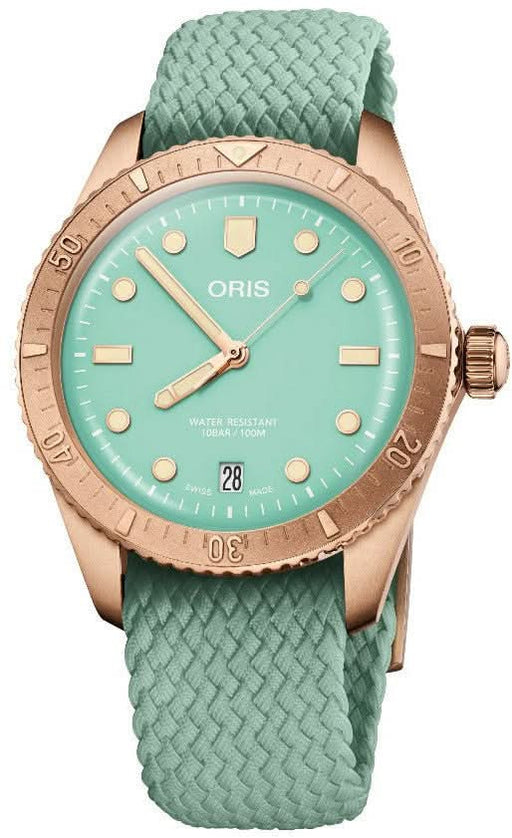 Oris Divers Sixty-Five Cotton Candy   01 733 7771 3157-07 3 19 03BRS - Juwelier Steiner