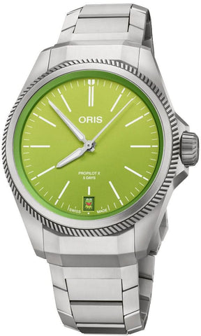 Oris ProPilot Calibre 400 X Kermit Edition 01 400 7778 7157-Set