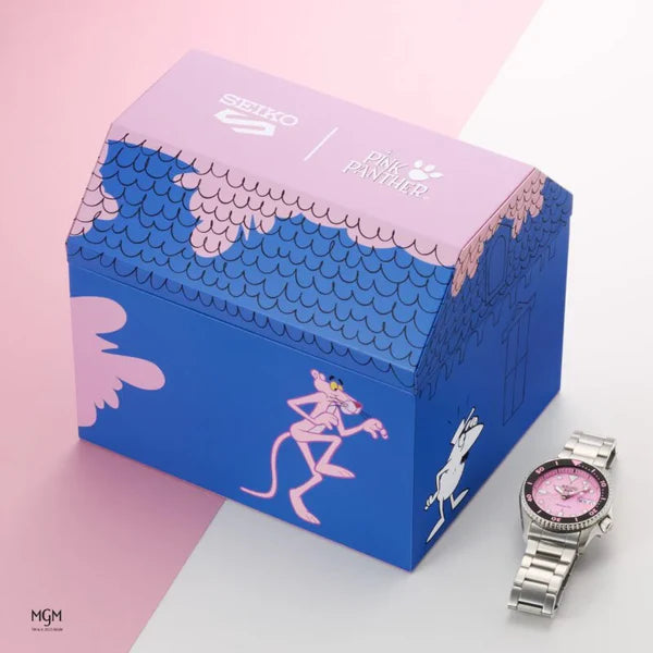 Seiko 5 Sports SKX Series Pink Panther Limited Edition SRPM07K1