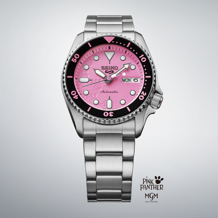 Seiko 5 Sports SKX Series Pink Panther Limited Edition SRPM07K1
