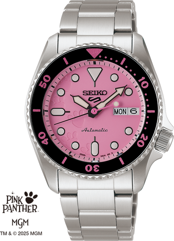 Seiko 5 Sports SKX Series Pink Panther Limited Edition SRPM07K1