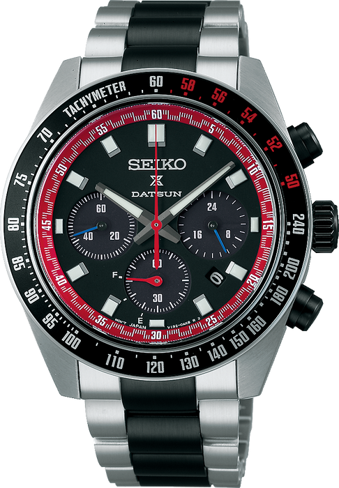 Seiko Prospex Speedtimer Solar Chronograph DATSUN Limited Edition SSC957P1