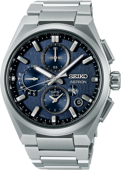 Seiko Astron GPS Solar 5X Dual-time Chronograph SSH161J1