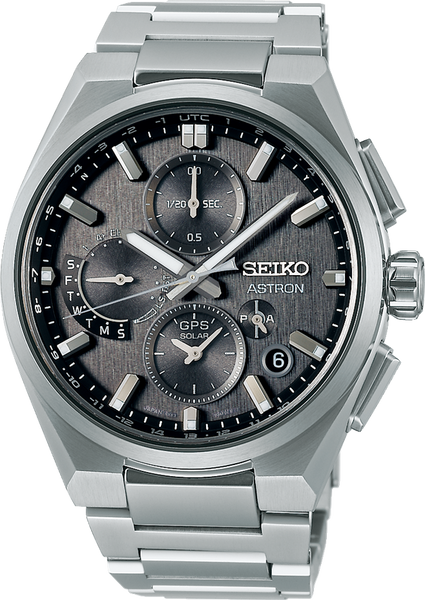 Buy Seiko Astron GPS Solar 5X Dual-time Chronograph SSH163J1 now