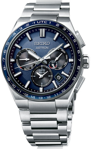 Seiko Astron GPS Solar Dual-Time Titan SSH109J1