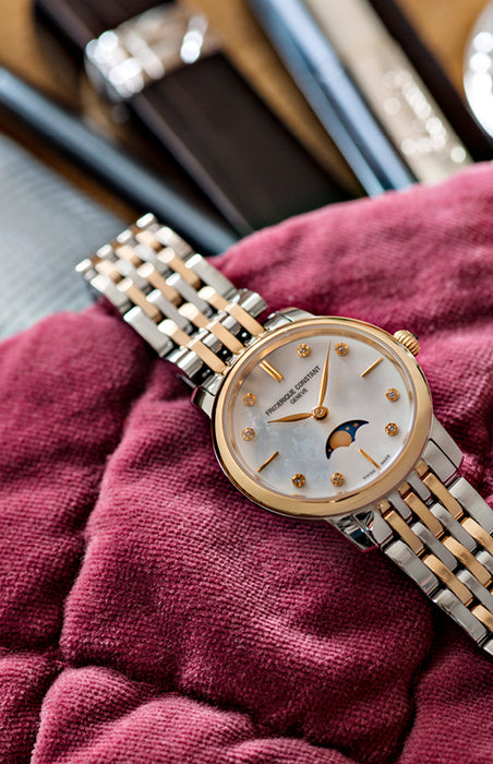 FREDERIQUE CONSTANT Slimline Moonphase FC-206MPWD1S3B