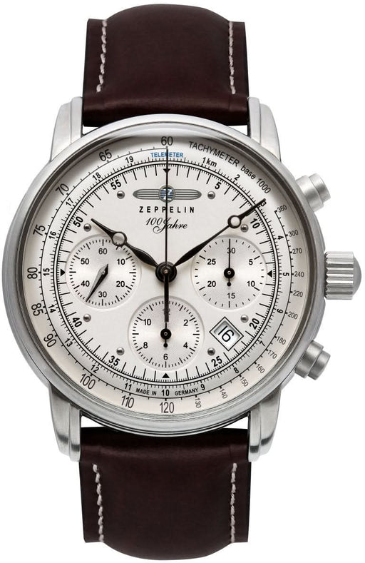 Zeppelin 100 Jahre Automatik Chrongraph 8618-1 - Juwelier Steiner