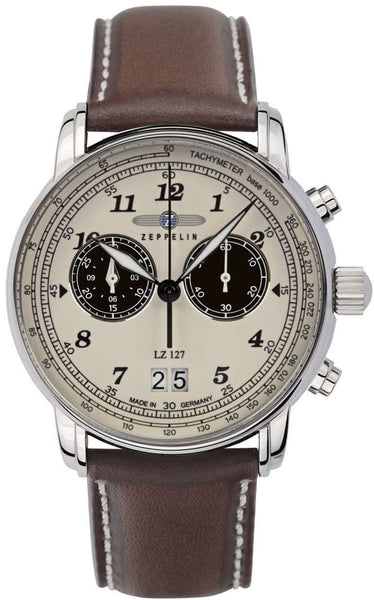 Buy Zeppelin LZ127 Graf Zeppelin Chronograph 8684-5 (8684-5) for