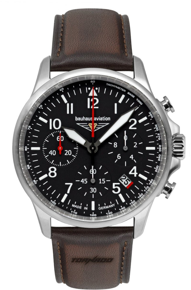 Bauhaus Aviation Quarz Chronograph 27742