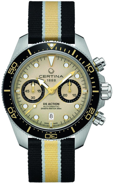 Buy Certina DS Action Diver Chrono C032.827.18.271.00 in the Juwelier  Steiner shop!