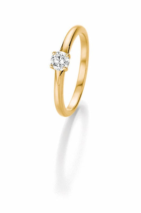 CR Marry Me Verlobungsring/Solitaire Ring Gelbgold 585 · 0,33 ct W-SI - Juwelier Steiner