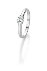 CR Marry Me Engagement Ring/Solitaire Ring White Gold 585 · 0.50 ct W-SI