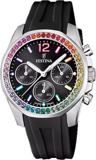 Festina Boyfriend Chronograph Rainbow F20610/3 - Juwelier Steiner