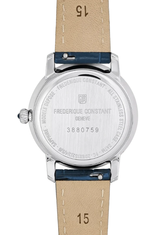 FREDERIQUE CONSTANT Classics Slimline Moonphase Ladies FC - 206MPND1S6 - Juwelier Steiner
