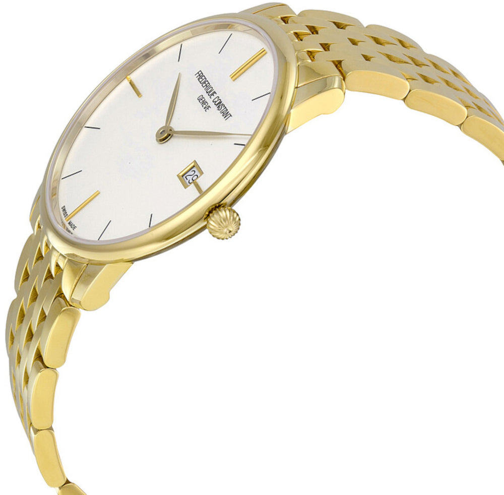 FREDERIQUE CONSTANT Slimline Silver Dial Gents FC-220V5S5B