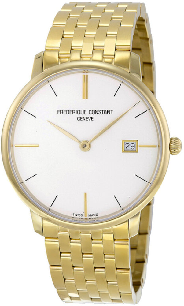FREDERIQUE CONSTANT Slimline Silver Dial Gents FC-220V5S5B