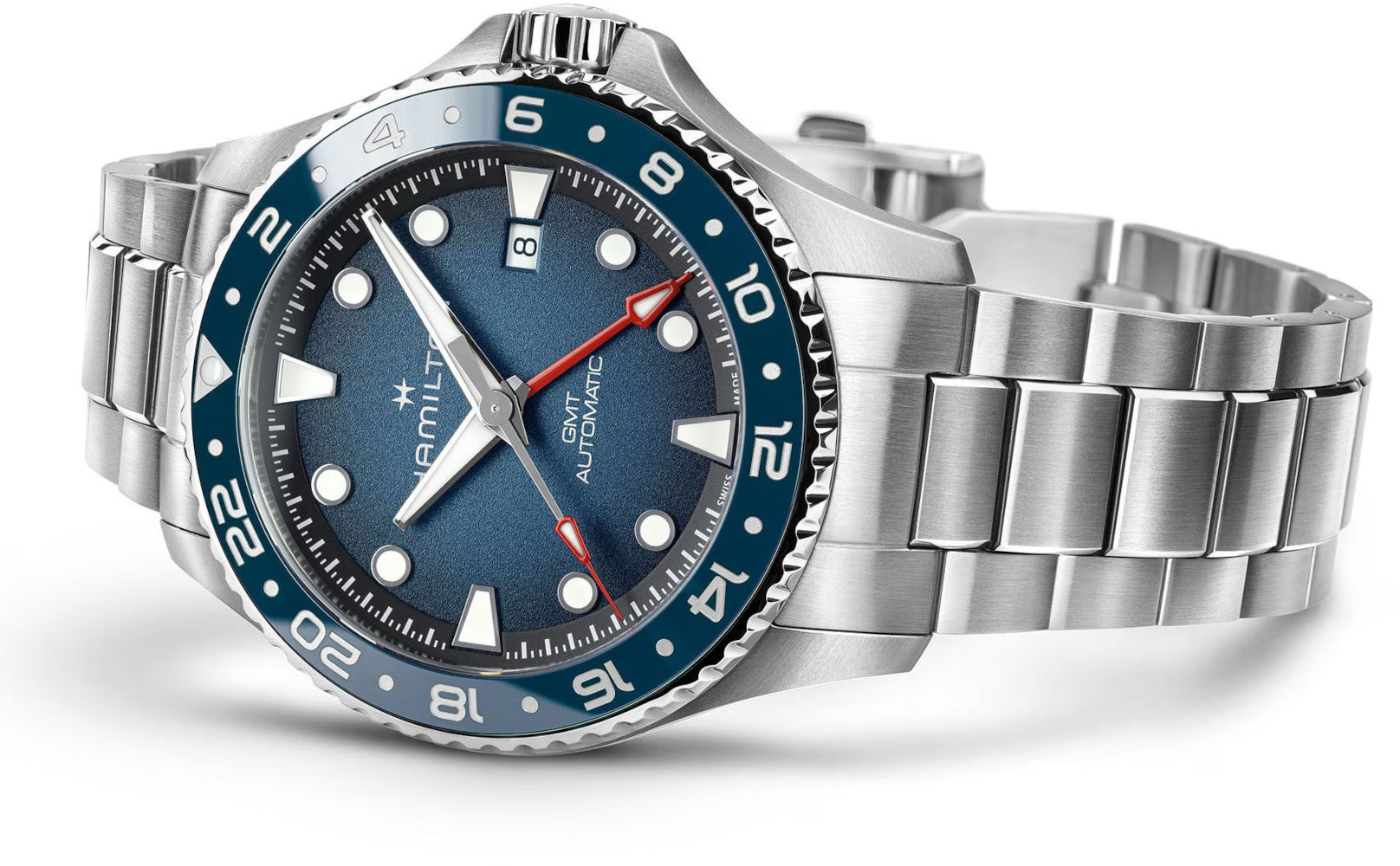 Hamilton Khaki Navy Scuba Auto GMT 43mm H82535140