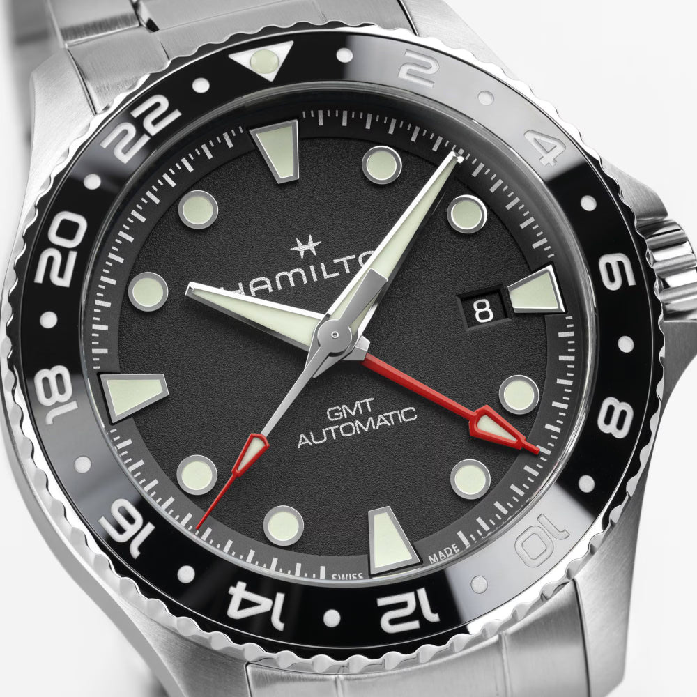 Hamilton Khaki Navy Scuba Auto GMT 43mm H82555130