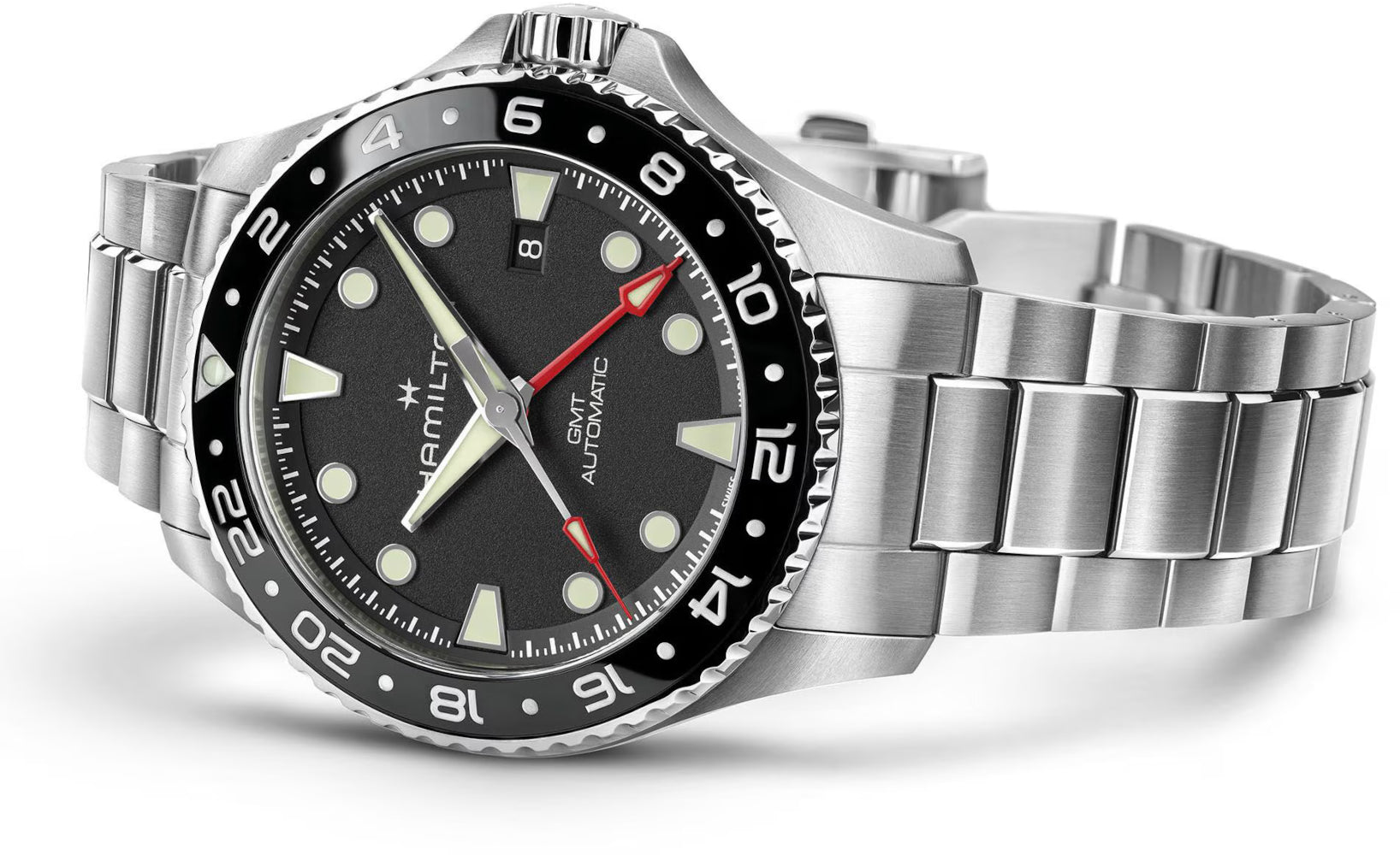 Hamilton Khaki Navy Scuba Auto GMT 43mm H82555130