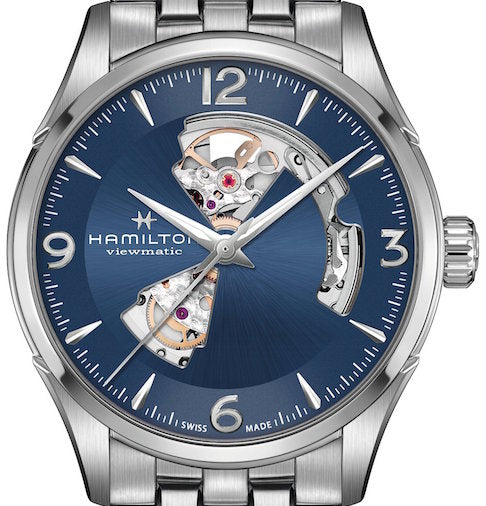 Buy Hamilton Jazzmaster Open Heart Automatic H32705141 in the Juwelier Steiner shop