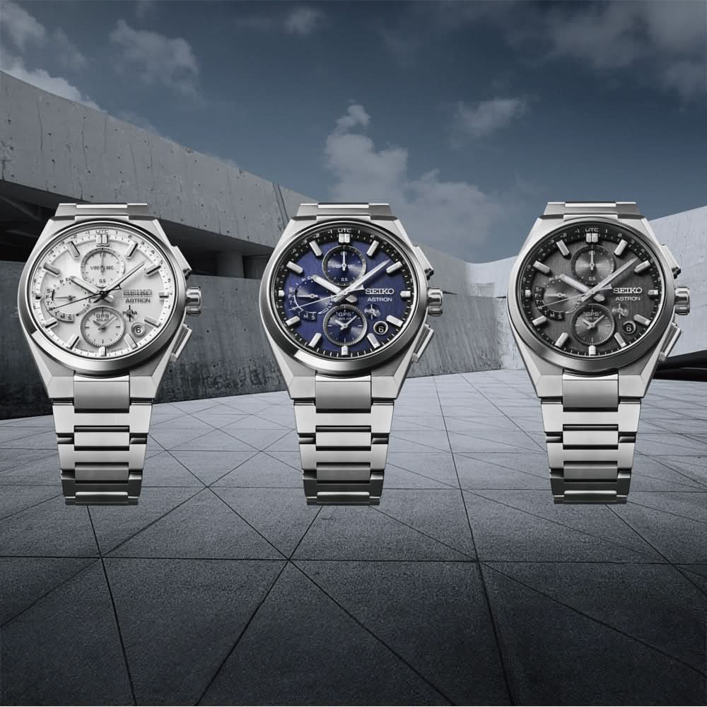Buy Seiko Astron GPS Solar 5X Dual-time Chronograph SSH161J1 now
