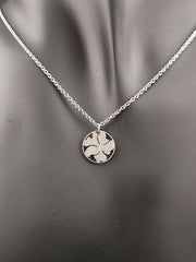 Lienz Rose Pendant Stainless Steel