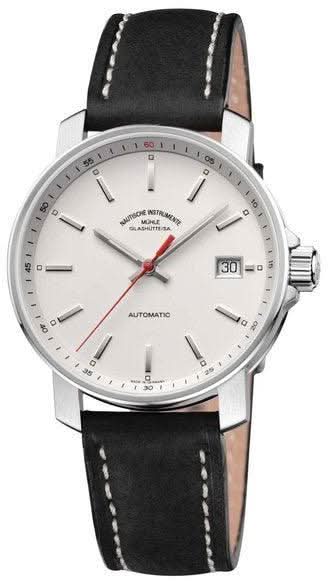 Montre Mühle Glashütte 29er, cadran blanc, vue de face