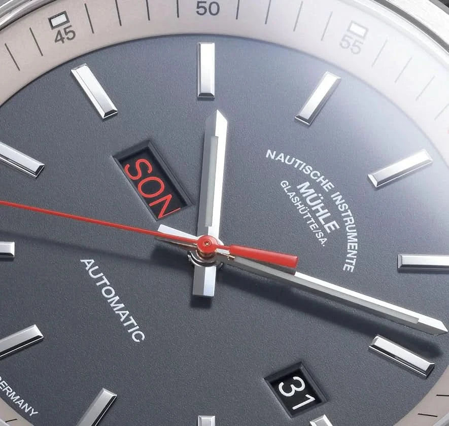 Mühle Glashütte 29er Tag - Datum M1 - 25 - 34 - CB - II - Juwelier Steiner